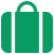 Green briefcase icon